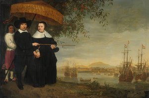 オランダ東インド会社（VOC）の商人。 1640-60年頃