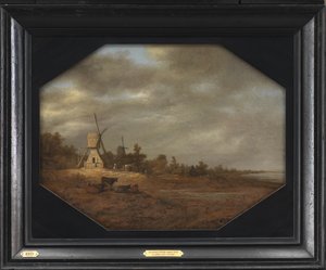風車のある風景 作： Aelbert Cuyp