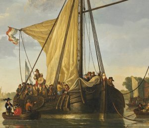 ドルドレヒトのマース 作： Aelbert Cuyp