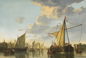 ドルドレヒトのマース、c。 1650年。