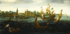 アイセルモンドから発送 作： Aert Anthonisz