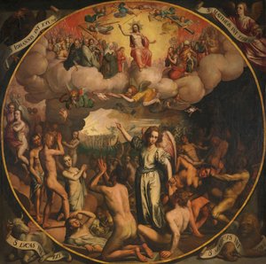 最後の審判 作： Aert Pietersz.
