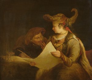 エスターとモルデカイ、1685年頃