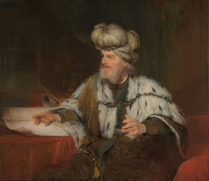 ダビデ王。 1680-85 作： Aernt de Gelder