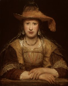 若い女性の肖像 作： Aert de Gelder