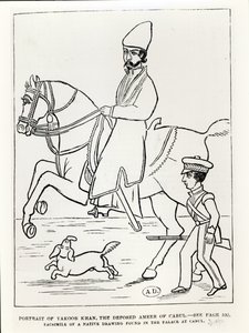 ムハンマドヤクブカーン（1849-1923）アフガニスタンの首長の肖像画の複製 作： Afghan School
