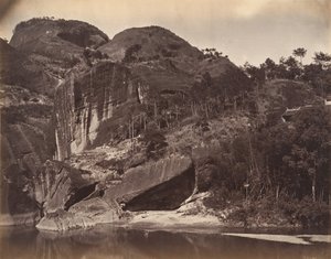 ヒシウ ピーク、カリフォルニア州。 1869年。 作： Afong Lai