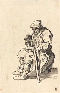 物乞いを食べる 作： ジャック・カロに倣って