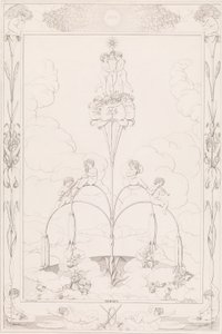 The Times of the Day』シリーズの『Morning』、1807年。 作： After Philipp Otto Runge
