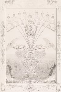 夜」、シリーズ「The Times of the Day」より、1807年。 作： After Philipp Otto Runge