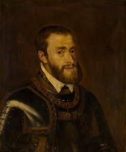 皇帝シャルル5世（1500-1558）の肖像