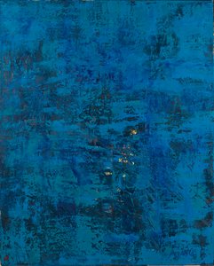 目撃者、2019年（キャンバスに油彩） 作： Agnes Girardon