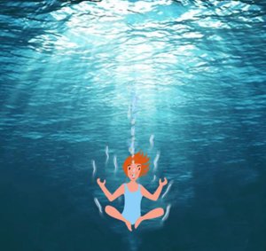 Meditation, 2023（写真にデジタルアート）