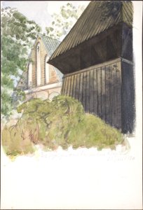 セント。 ヘルパー・クロッケフス、クリプレフ 作： Agnes Slott Møller