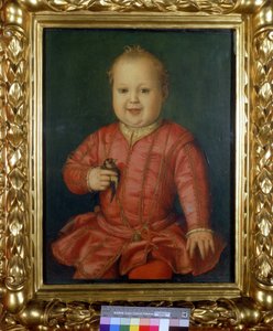 ジョバンニ・デ・メディチの肖像 作： Agnolo Bronzino