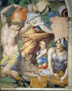 マナの落下 作： Agnolo Bronzino