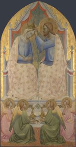 聖母の戴冠式、1380年代 作： Agnolo Gaddi