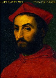 イポリット・デ・メディチの肖像（ウルビーノ 作： Agnolo Bronzino