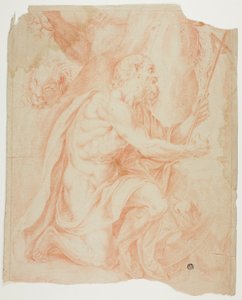 聖ジェローム 作： Agostino Carracci