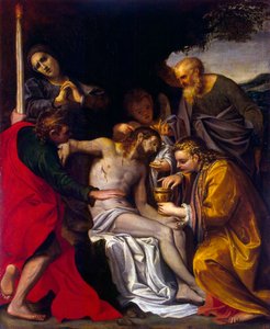 キリストの嘆き」、c1586。