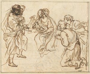 羊飼いの礼拝 作： Agostino Masucci