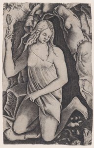 セントマーガレット、カリフォルニア州。 1514–36。 作： Agostino Veneziano