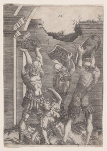 サビニ人によって押しつぶされたタルペイア。 1514-3