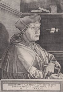 1536 年のブリンディジ大司教。 作： Agostino Veneziano