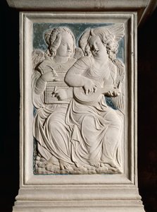 音楽の天使たち 作： Agostino di Duccio