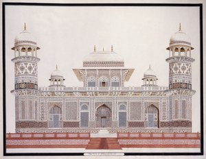 エタマドウラの墓、c。 1815年