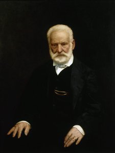 ヴィクトル ユーゴーの肖像画 1802 ～ 1885 年。 作： Aimé Nicolas Morot