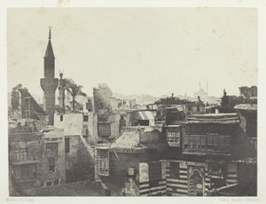 エジプト、ヌビエ、パレスチナ、シリア」（1852年）より、「ル・カイール」（1852年）。 作： Aimé Rochas