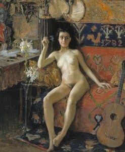 マスクされていない 作： Akseli Gallen-Kallela