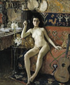 マスクされていない 作： Akseli Gallen Kallela