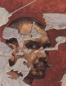 フレスコとしての自画像、1894 作： Akseli Gallen Kallela