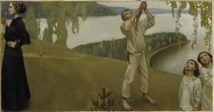 春、1903 作： Akseli Gallen Kallela