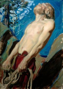 A.Gallen-Kallela、サンポの盗難 作： Akseli Valdemar Gallen Kallela