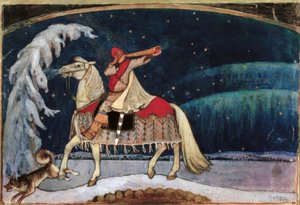 A.Gallen-Kallela、Kullervoが戦争に行く 作： Akseli Valdemar Gallen Kallela