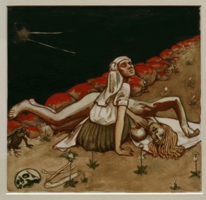 A.Gallen-Kallela、LemminkäinensMutter 作： Akseli Valdemar Gallen Kallela