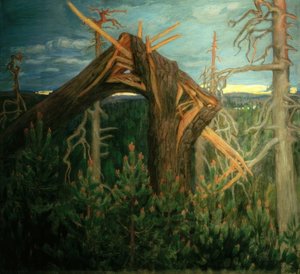 壊れたあご 作： Akseli Valdemar Gallen Kallela