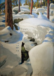 リンクスデン 作： Akseli Valdemar Gallen Kallela