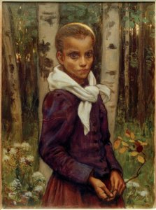 女の子 作： Akseli Valdemar Gallen Kallela