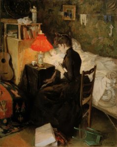 病気の子供を持つ母 作： Akseli Valdemar Gallen Kallela
