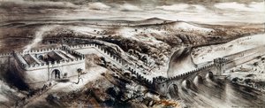 ハローの傷跡、カンブリア、c2nd 世紀、c1960 年代 作： Alan Ernest Sorrell