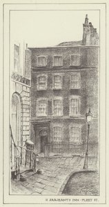 11、Serjeants Inn、フリートストリート 作： Alan Stapleton