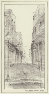 ウォーカーズコート、ソーホー 作： Alan Stapleton