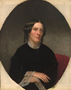ハリエット・エリザベス・ビーチャー・ストウ（1811～1896） 作： Alanson Fisher