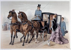 アルバート・アダム（1833-？）によるプリント 1874年 パリ、カルナヴァレ美術館 作： Albert Adam