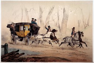アルベール・アダム(1833-?)の版画「ポストチェア」 1870年 パリ、カルナヴァレ美術館 作： Albert Adam