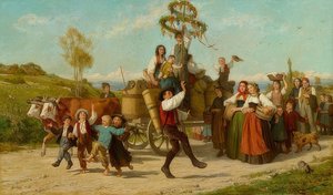 ワインメーカー祭。 1865